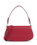 Coccinelle Myrtha Maxi Logo Borsa a spalla sangria