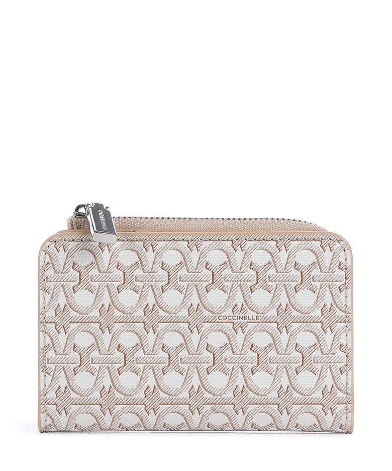 Coccinelle Metallic Monogram Wallet multicolour/blanco/rosette