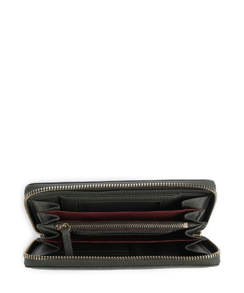 Coccinelle Metallic Soft Wallet alga