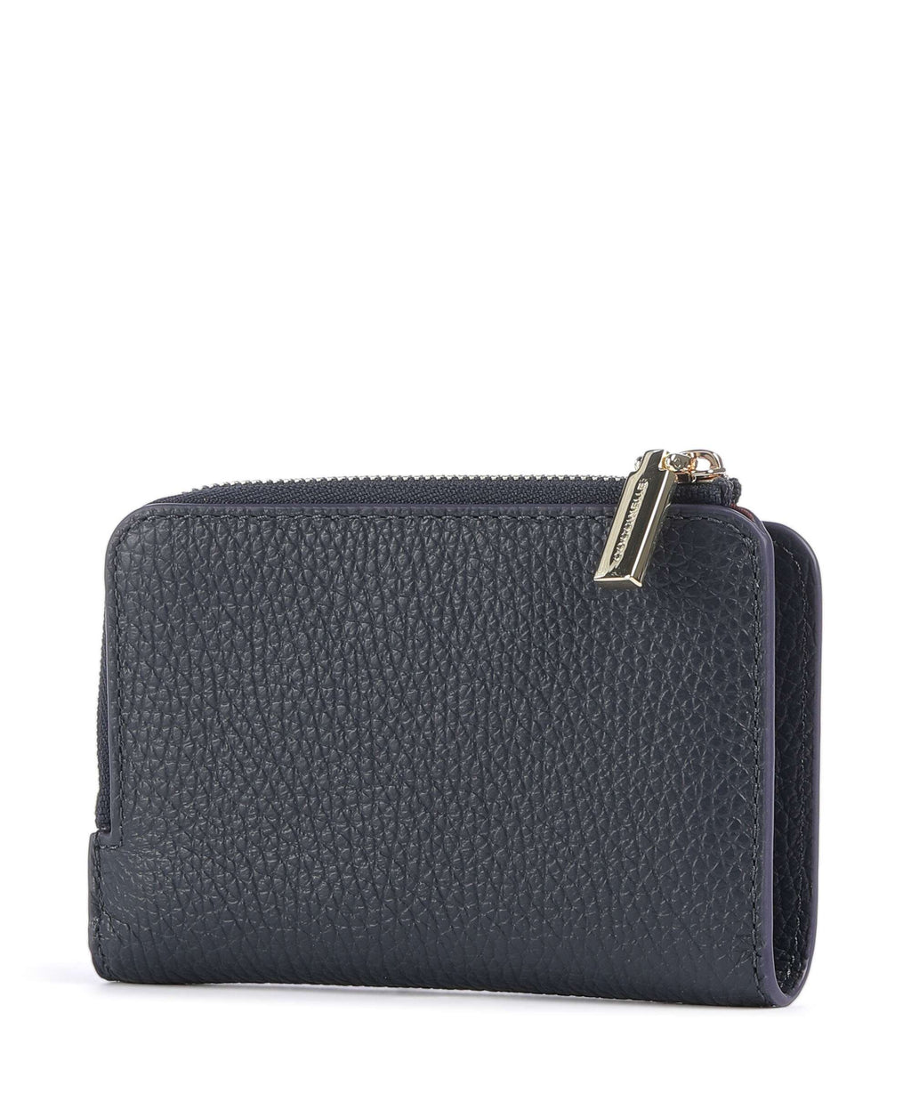 Coccinelle Metallic Soft Wallet midnight blue