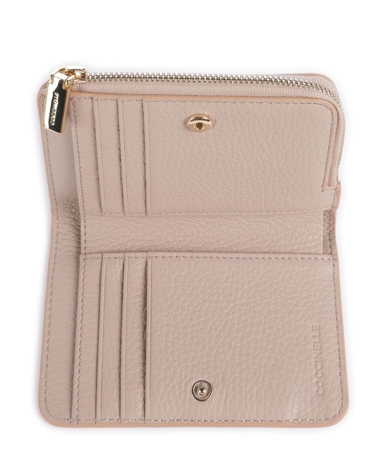 Coccinelle Metallic Soft RFID Wallet rosette