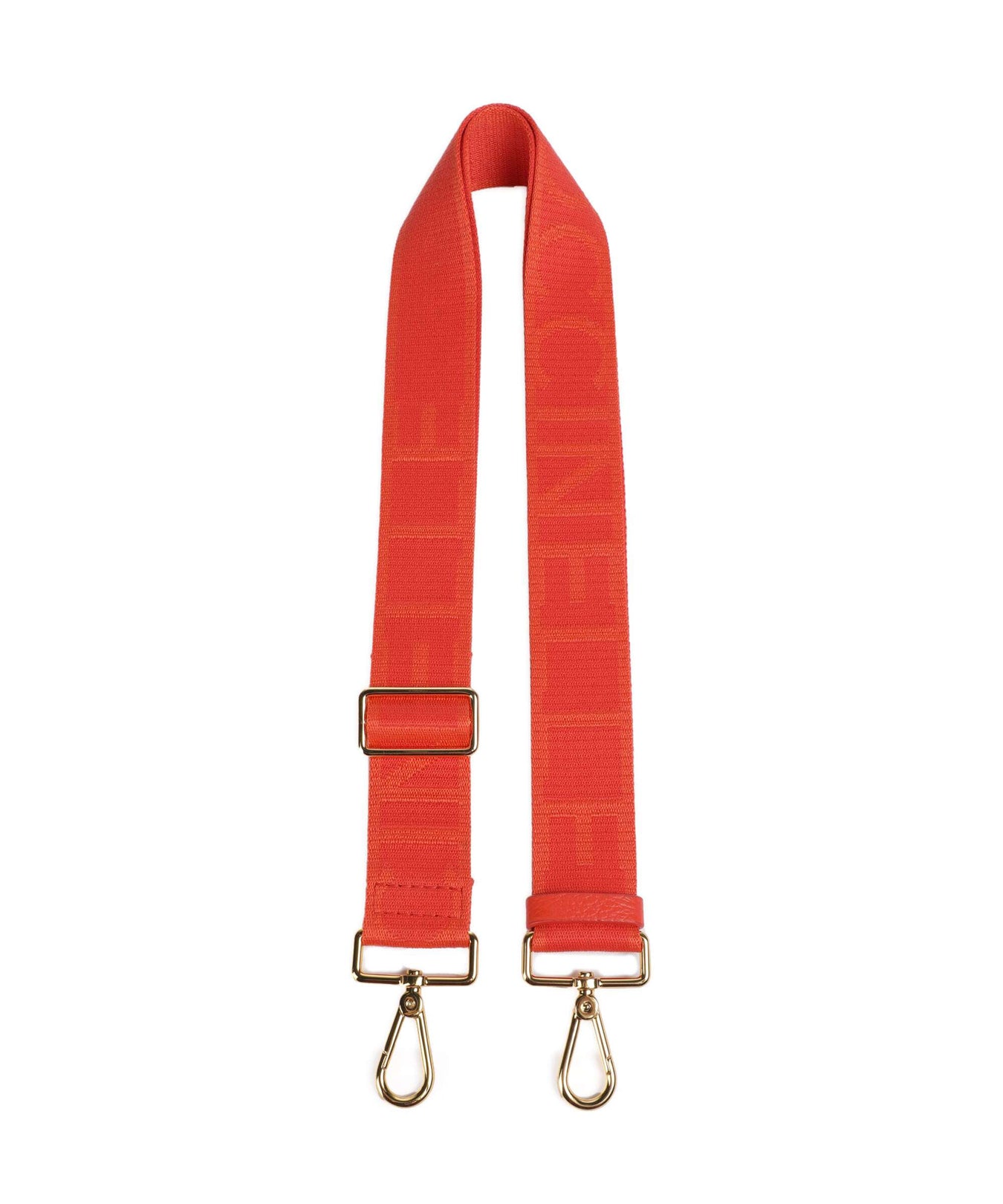 Coccinelle Nastro Signature Bag strap gazpacho