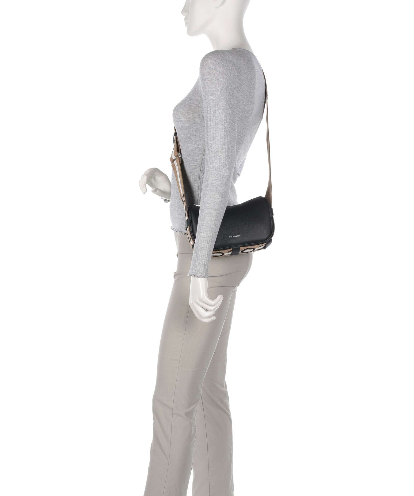 Coccinelle Raquel Crossbody bag noir/cuir