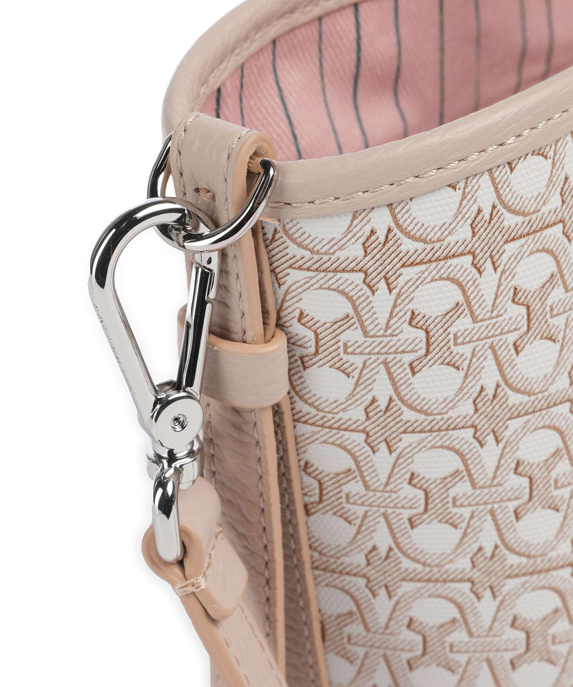 Coccinelle Never Without Bag Monogram Handbag multicolour/blanco/rosette