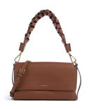 Coccinelle Boheme Grana Double Borsa a spalla cognac/noir
