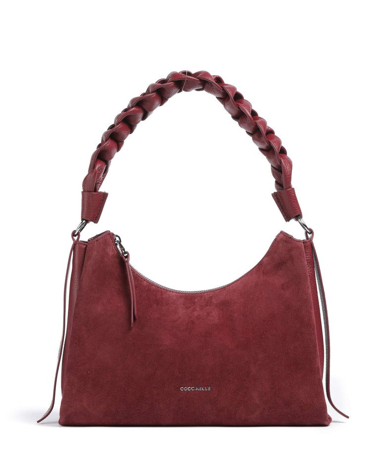 Coccinelle Boheme Suede Shoulder bag ribes