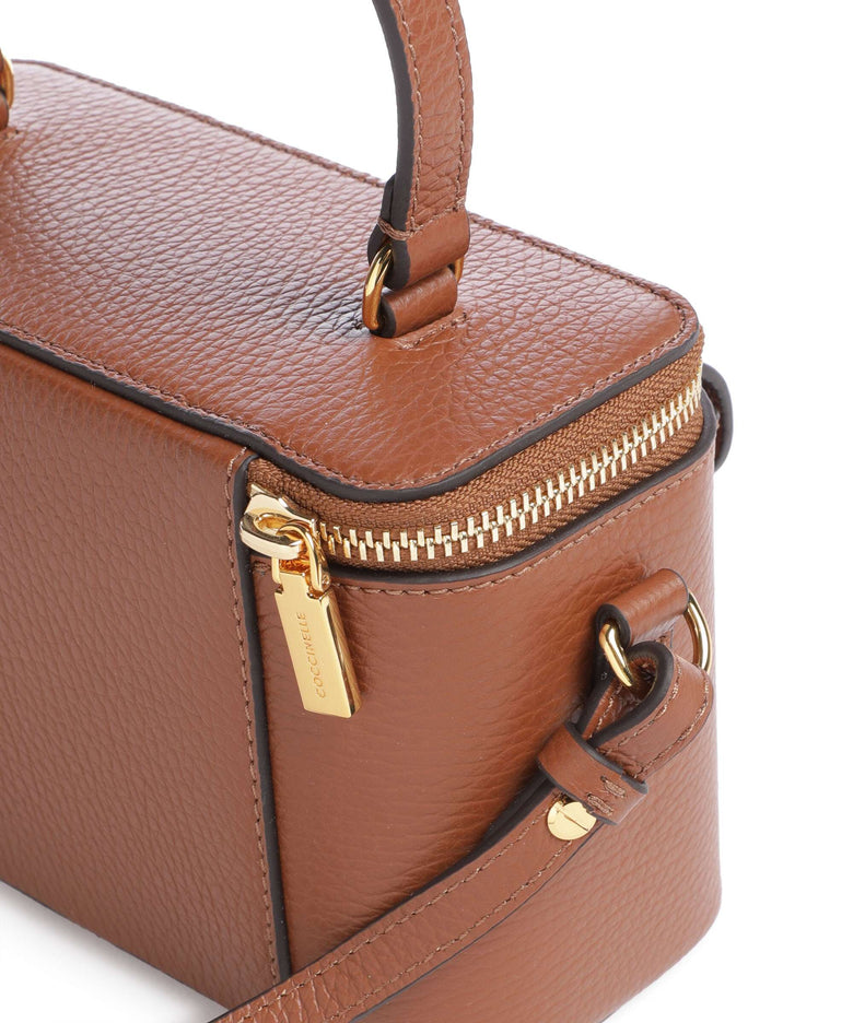 Coccinelle Beat Generation Crossbody bag cognac