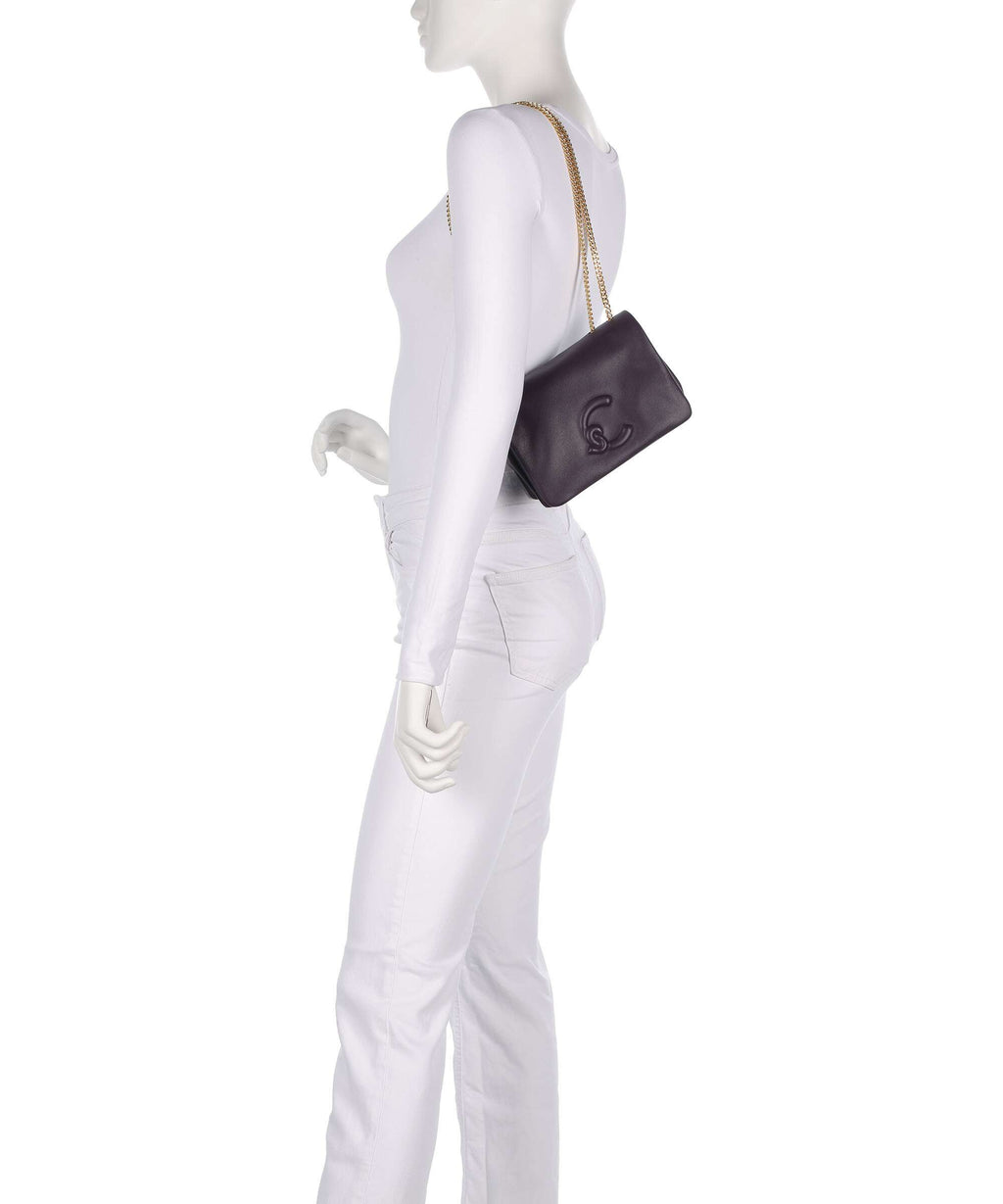 Coccinelle Dulse Shoulder bag prune