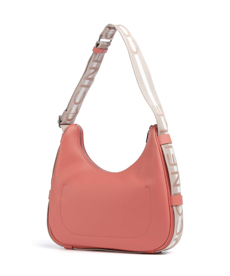 Coccinelle Raquel Shoulder bag pink clay/brunet