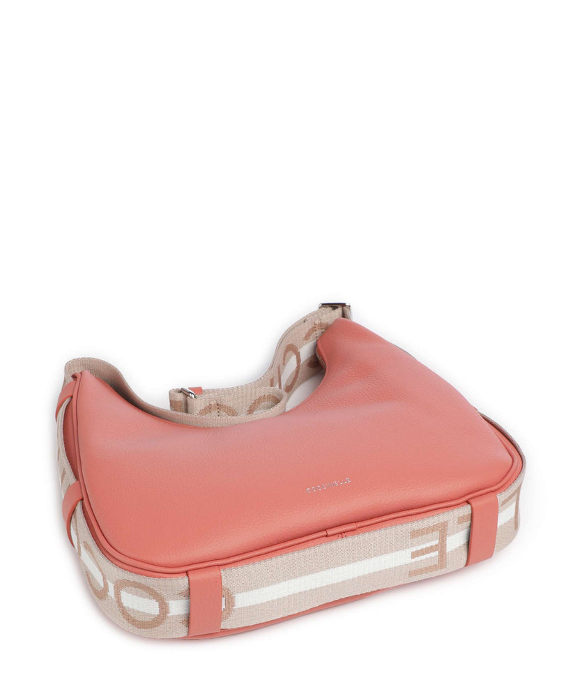 Coccinelle Raquel Shoulder bag pink clay/brunet