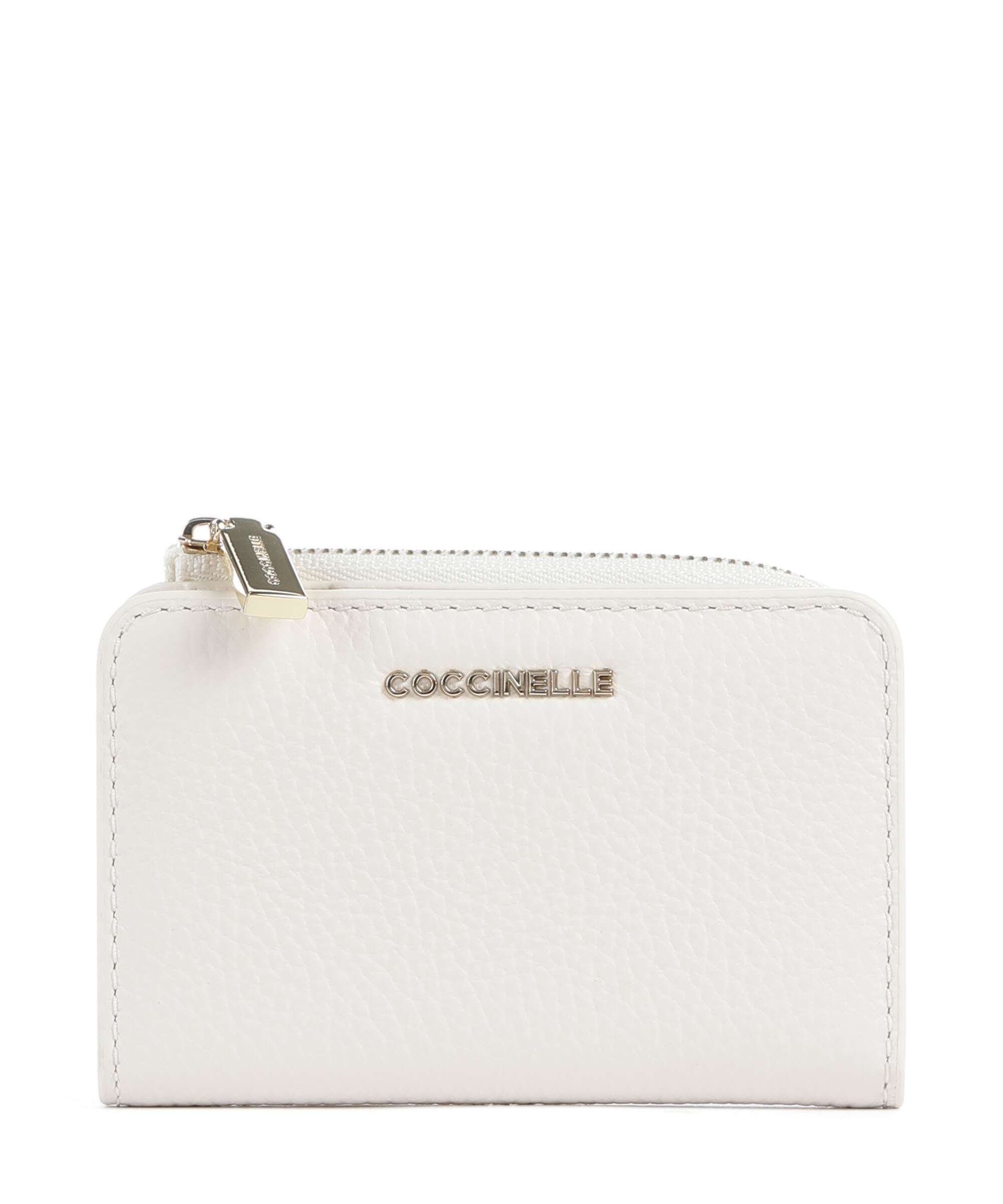 Coccinelle Metallic Soft Wallet blanco