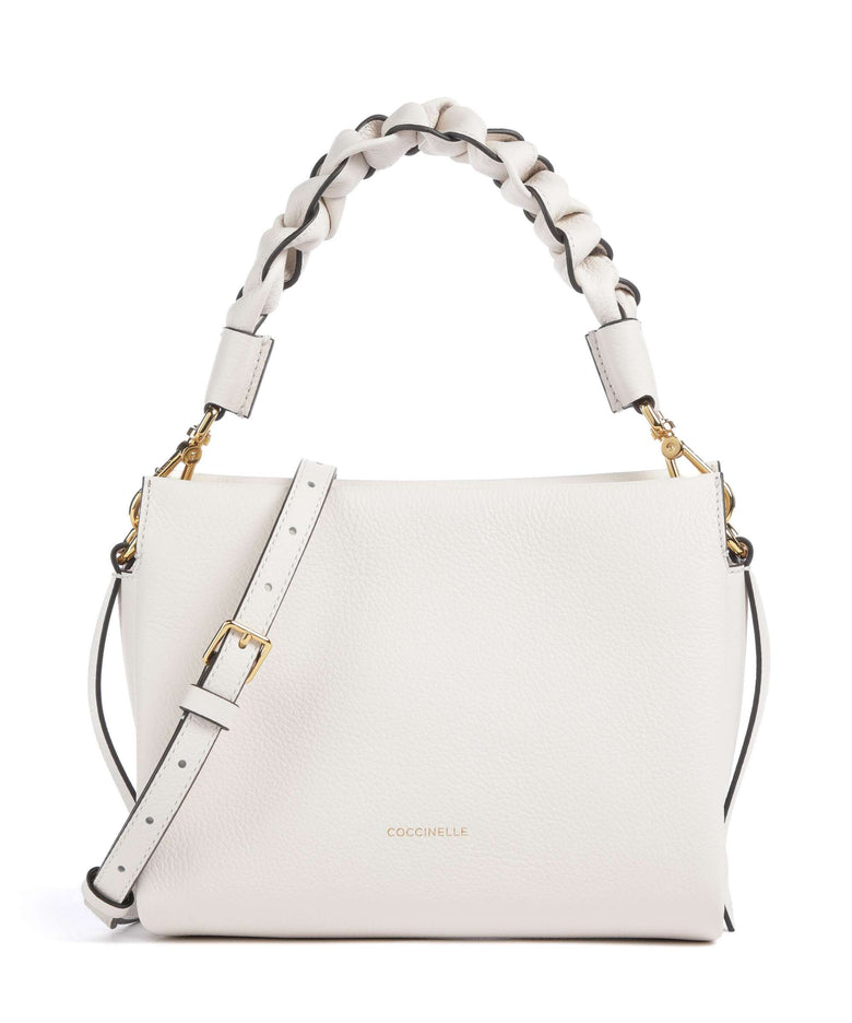 Coccinelle Boheme Grana Double Handbag blanco/skin