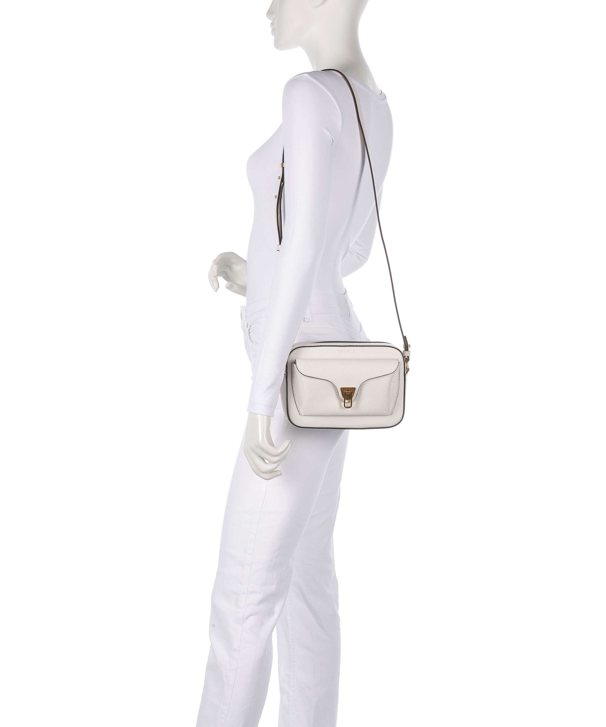 Coccinelle Beat Soft Crossbody bag blanco
