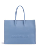 Coccinelle Myrtha Maxi Logo Borsa shopper azul