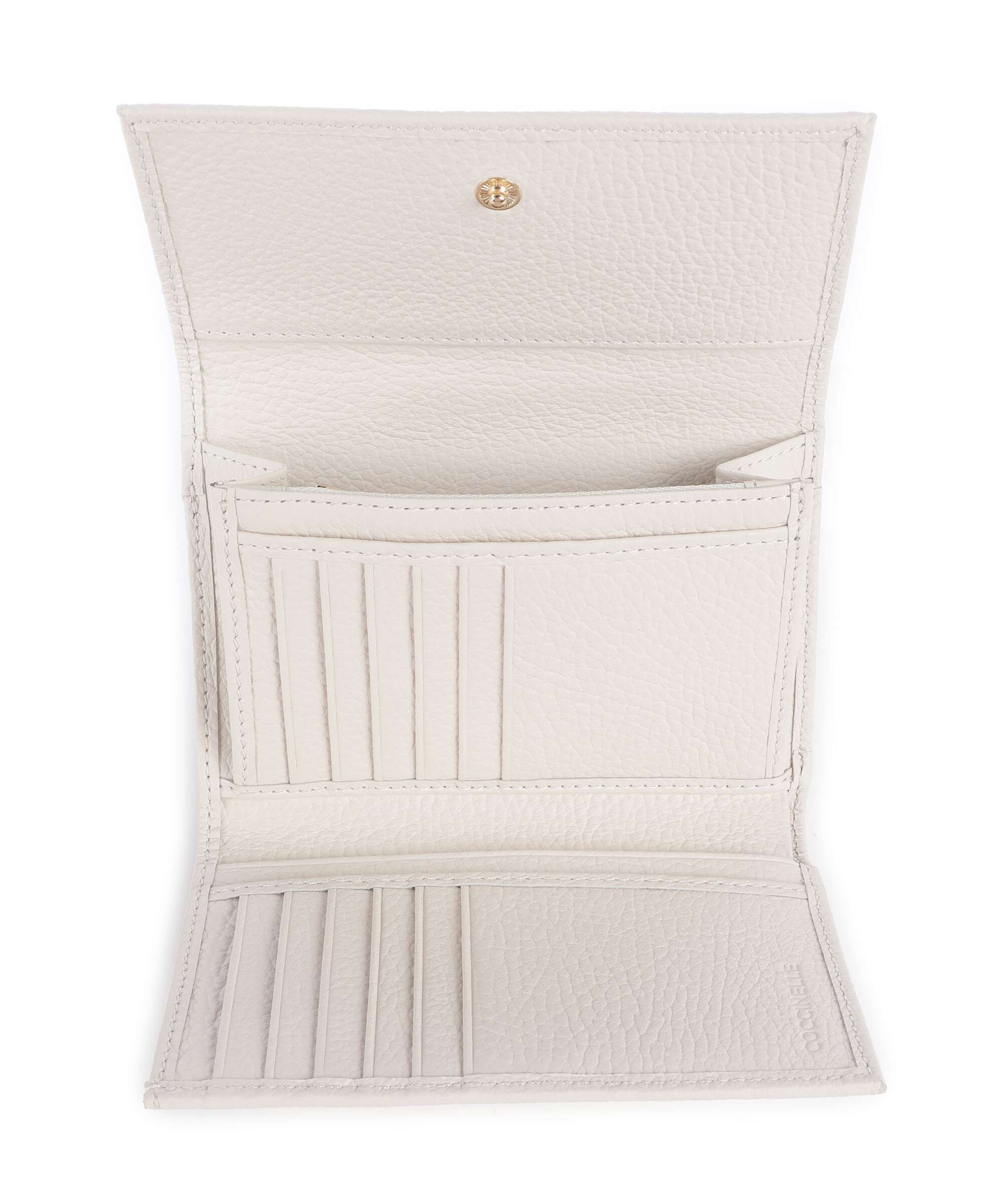 Coccinelle Metallic Soft Wallet blanco