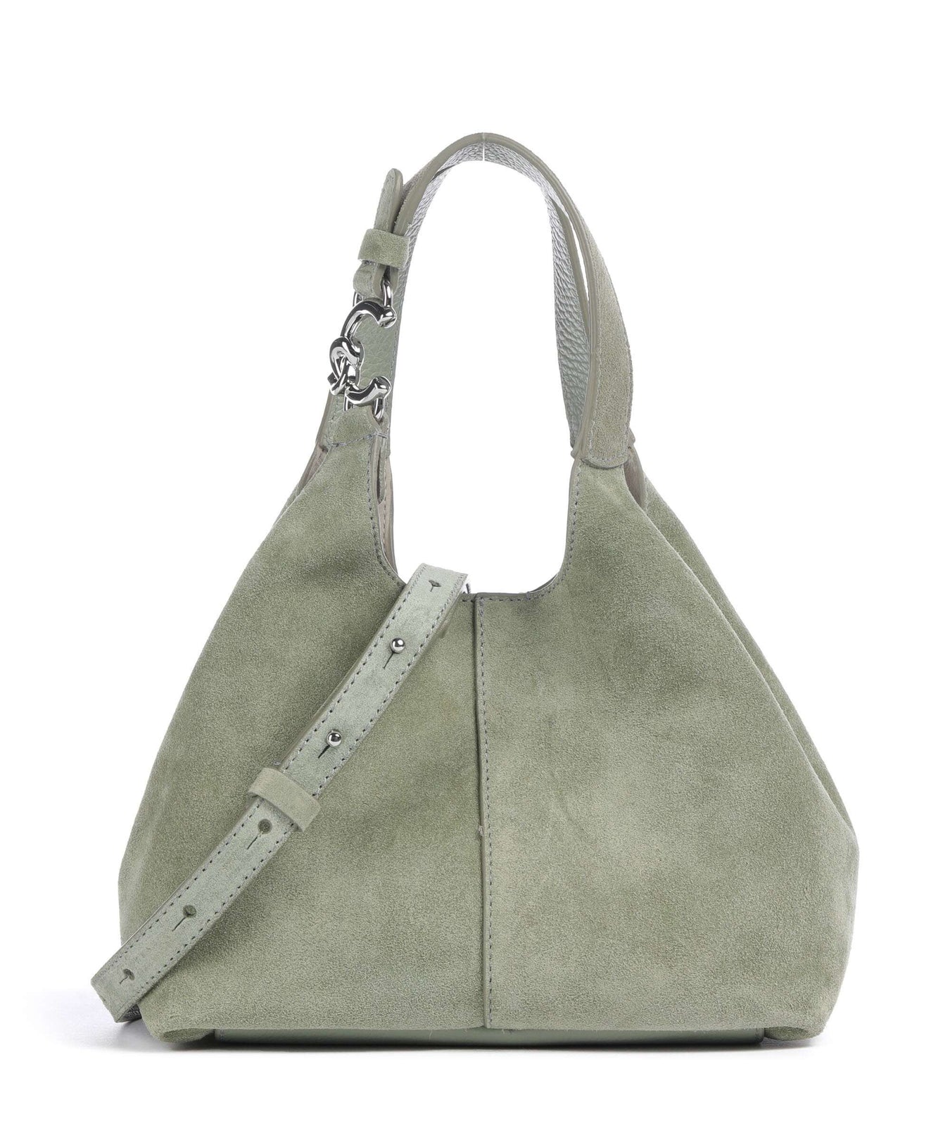 Coccinelle C-Easy Suede Handbag greenery