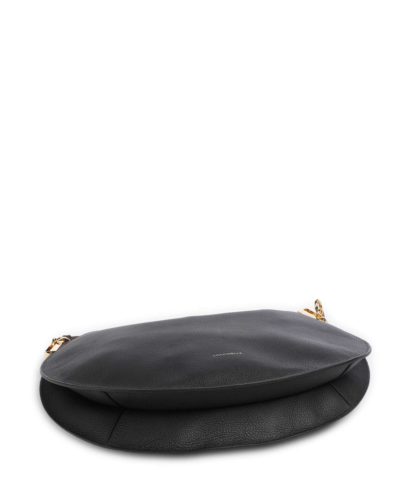 Coccinelle Sunup Hobo bag noir/cognac