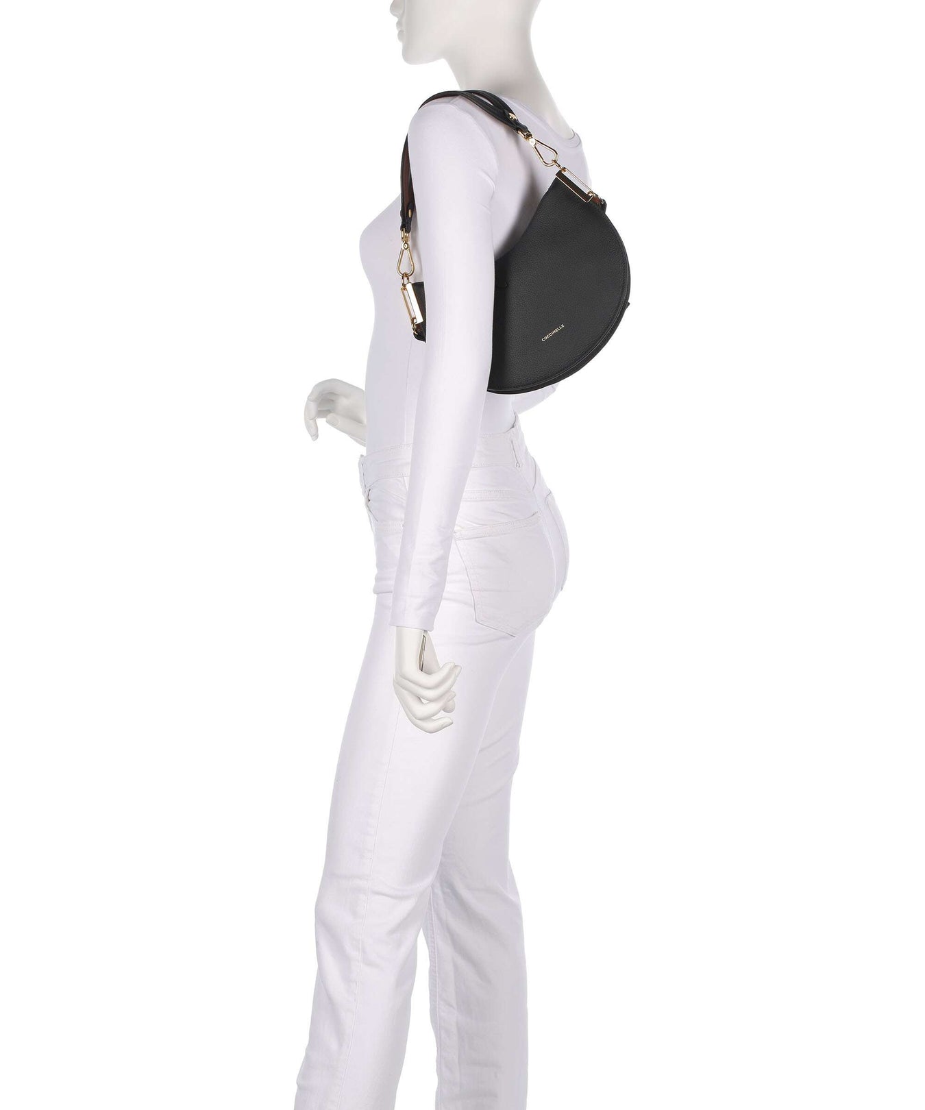 Coccinelle Sunup Shoulder bag noir/cognac