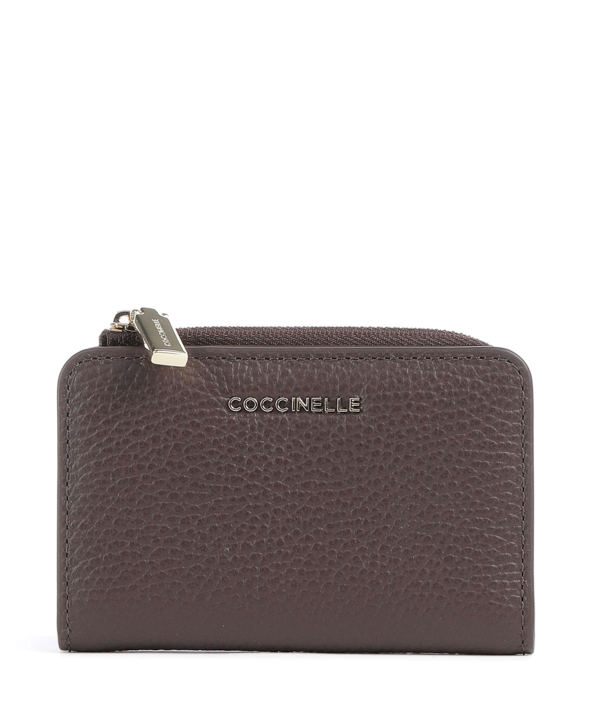 Coccinelle Metallic Soft Wallet brunette