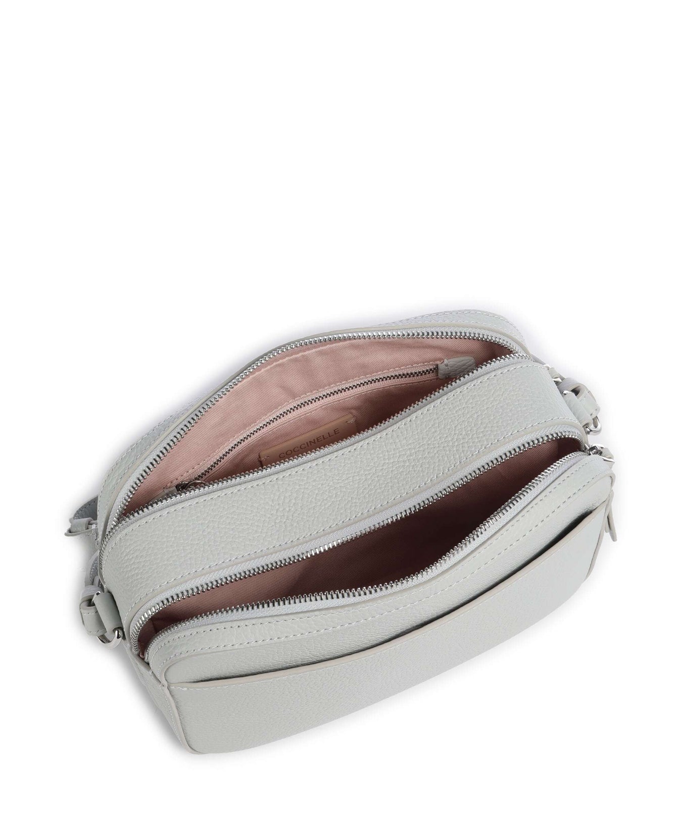 Coccinelle Myrtha Maxi Logo Crossbody bag snow