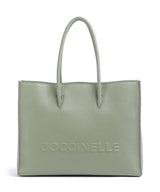 Coccinelle Myrtha Maxi Logo Borsa shopper greenery