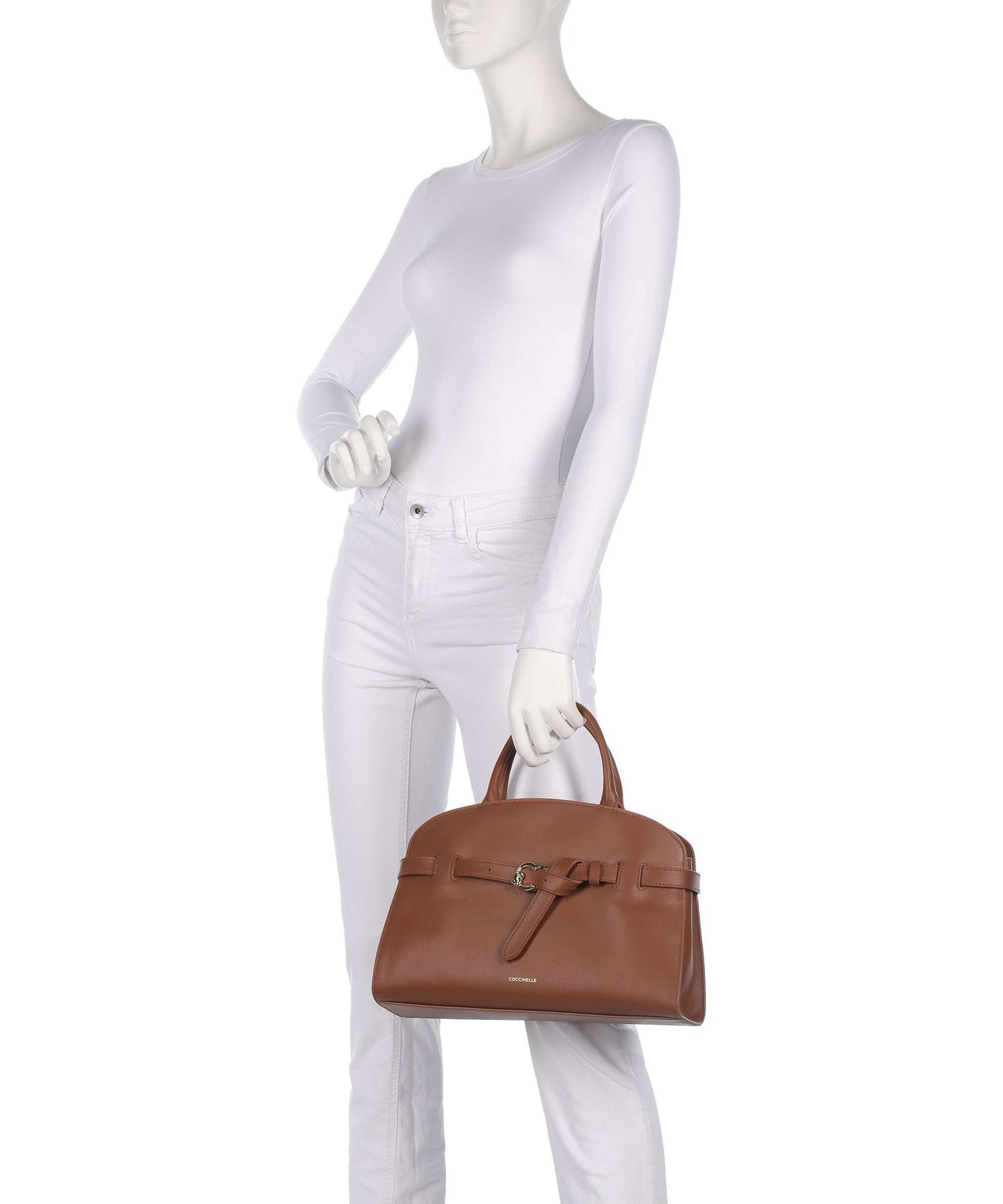 Coccinelle Sabine Handbag cognac