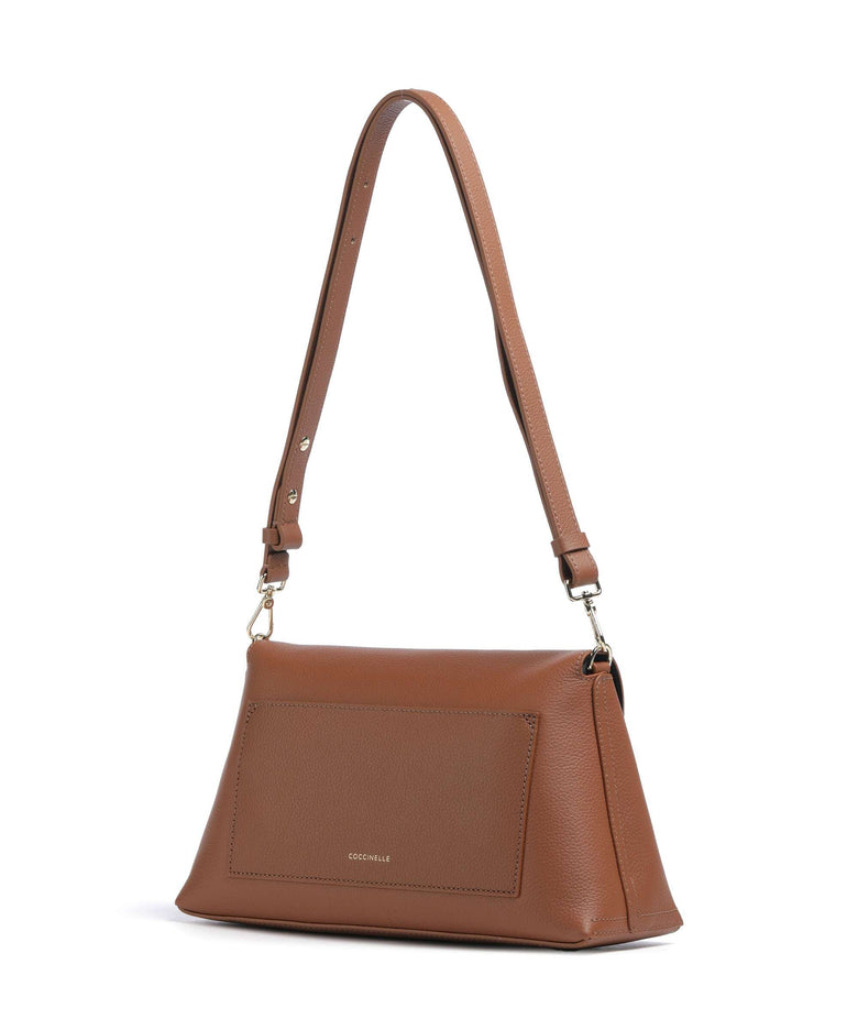 Coccinelle Nikla Shoulder bag cognac/noir