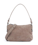 Coccinelle Rebekka Suede Borsa a spalla warm taupe