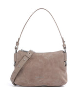 Coccinelle Rebekka Suede Borsa a spalla warm taupe
