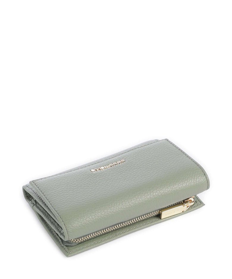 Coccinelle Metallic Soft Wallet greenery