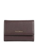 Coccinelle Metallic Soft RFID Portafoglio brunette