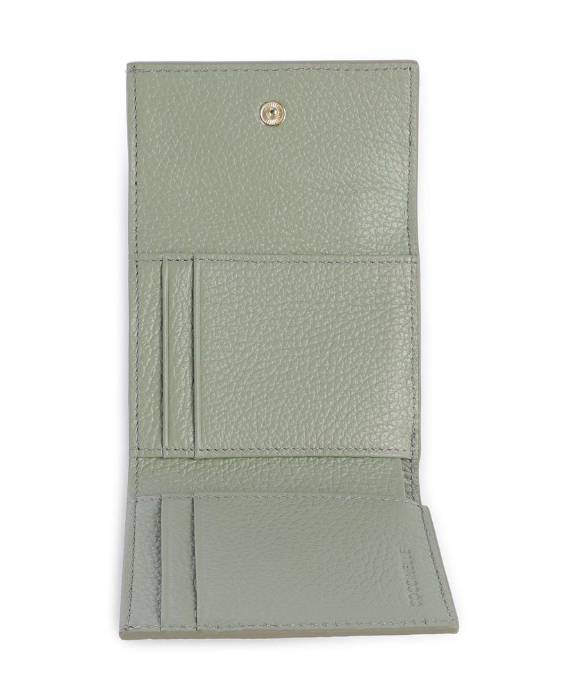 Coccinelle Metallic Soft RFID Wallet greenery
