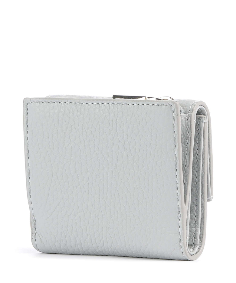 Coccinelle Metallic Soft Wallet snow