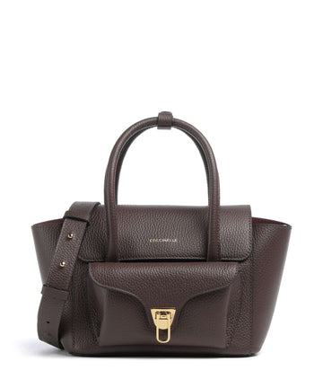 Coccinelle Beat Double Handbag brunette