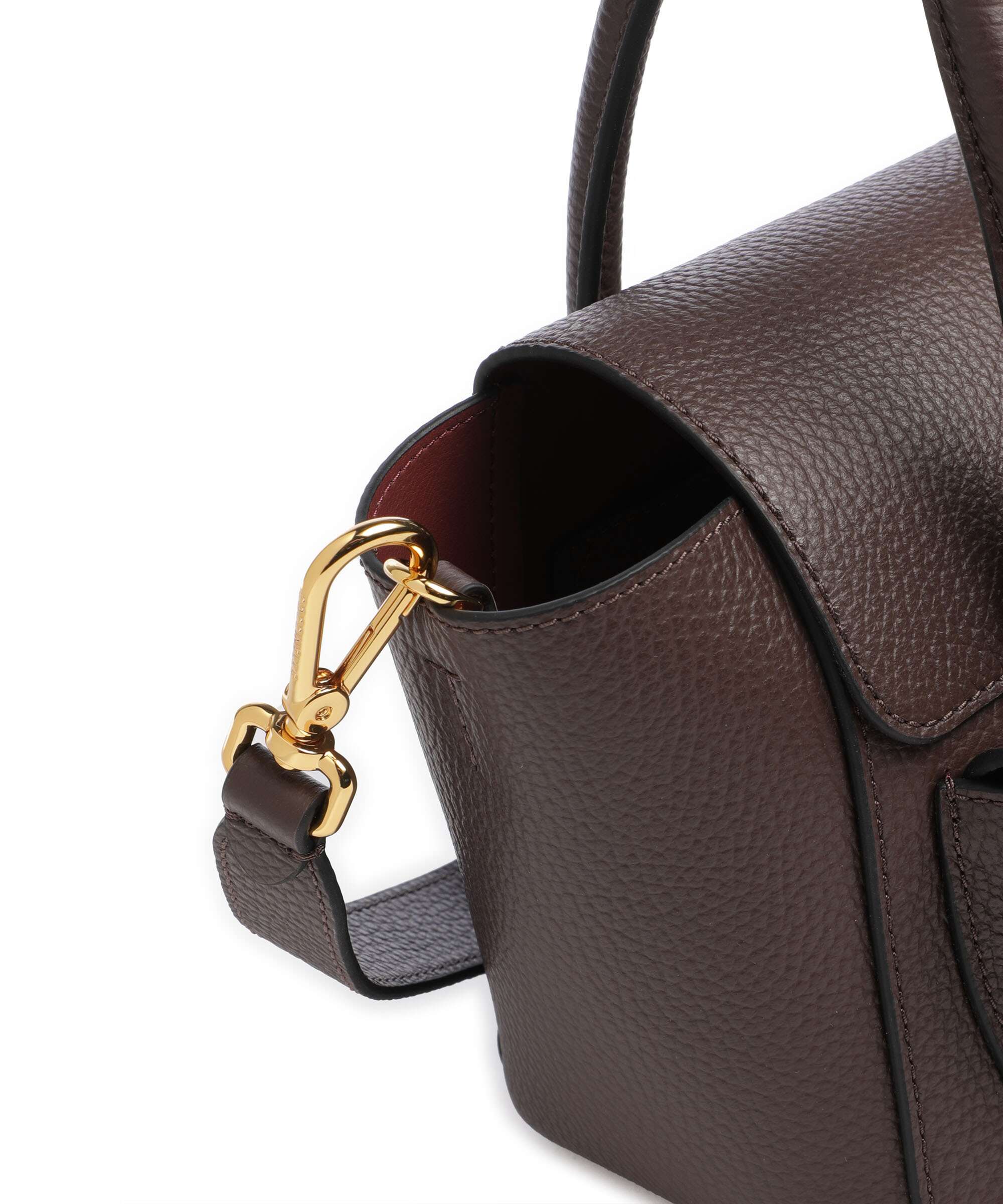 Coccinelle Beat Double Handbag brunette