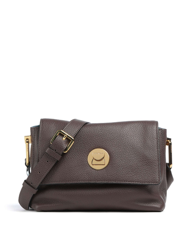 Coccinelle Liya Crossbody bag brunette/arctic blue