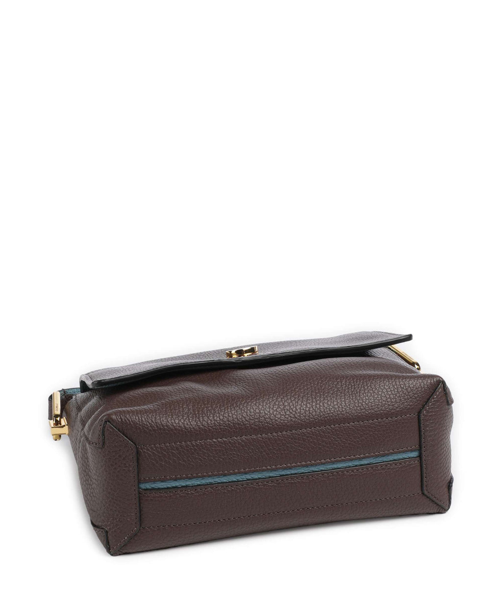 Coccinelle Liya Crossbody bag brunette/arctic blue