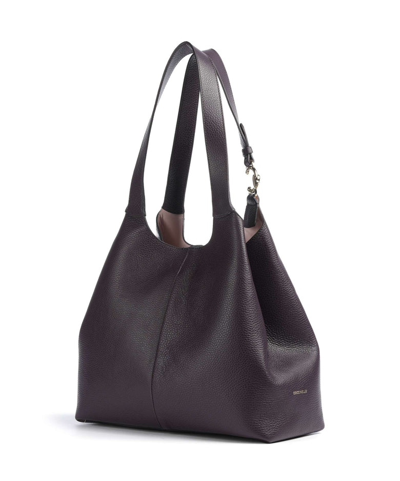 Coccinelle C-Easy Hobo bag prune