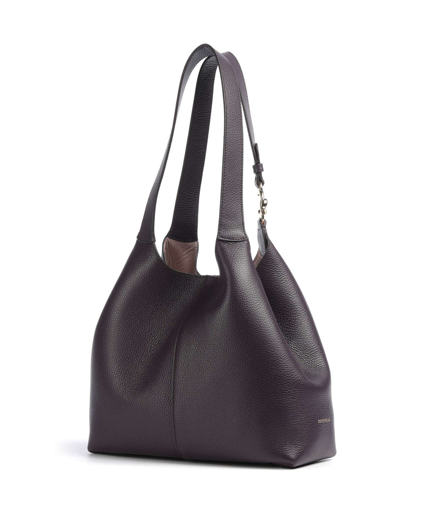 Coccinelle C-Easy Hobo bag prune