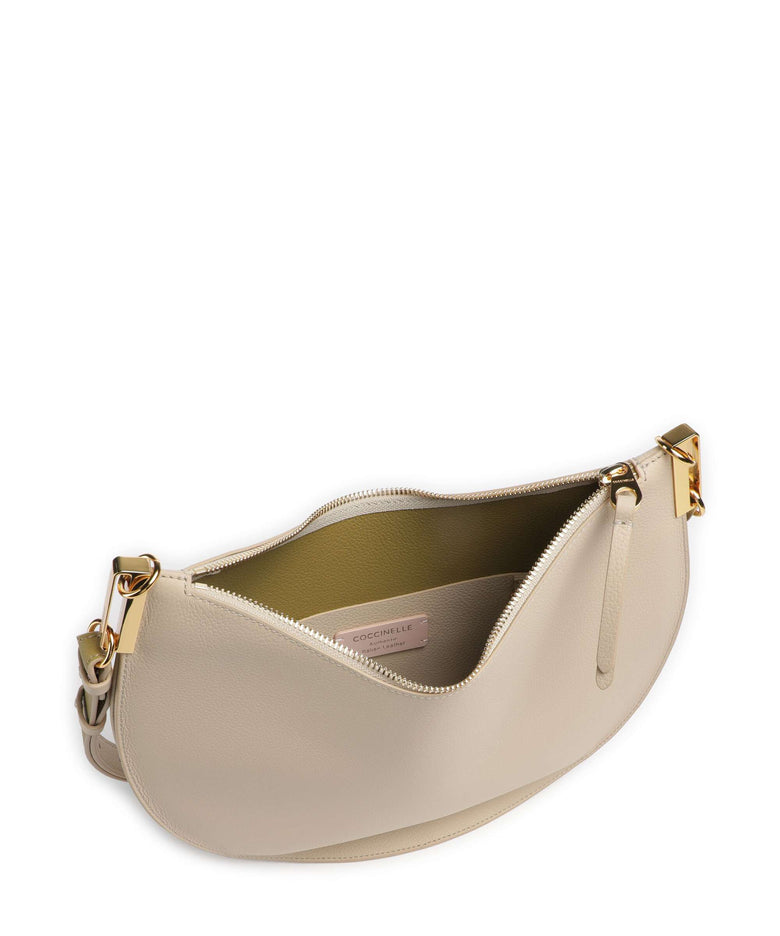 Coccinelle Sunup Hobo bag sandshell/seagrass