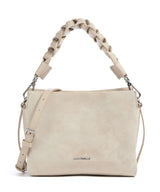 Coccinelle Boheme Suede Handbag sandshell