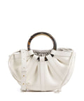 Coccinelle Shell Handbag pearl