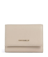 Coccinelle Metallic Soft RFID Portafoglio sandshell