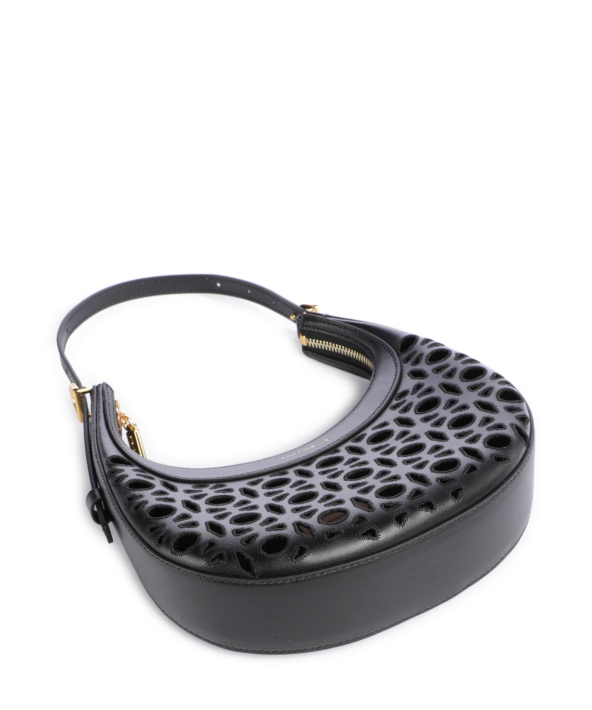 Coccinelle Whisper Monogram Sangallo Shoulder bag noir