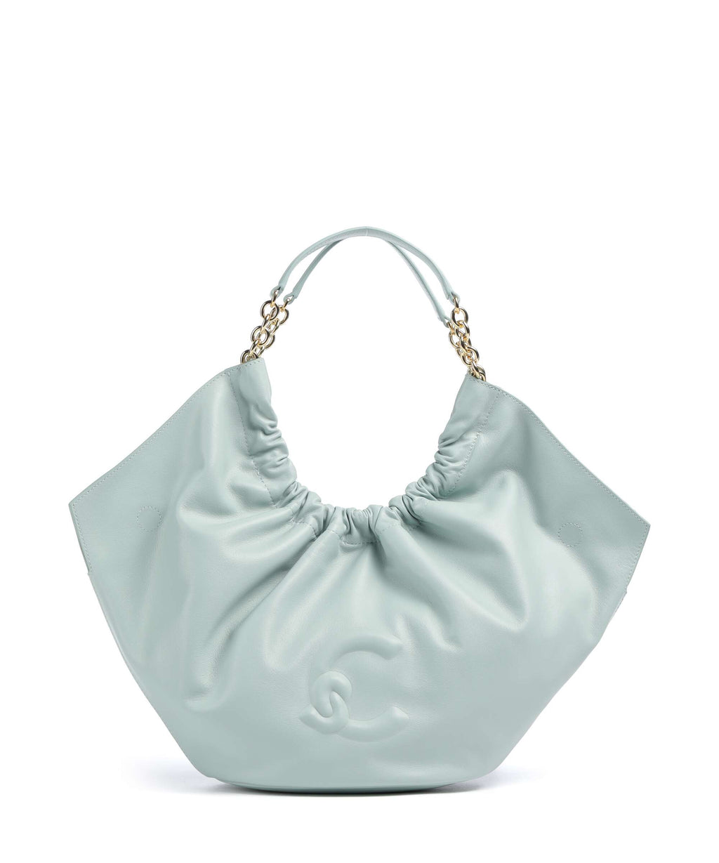 Coccinelle Smash Bucket bag aquamarine