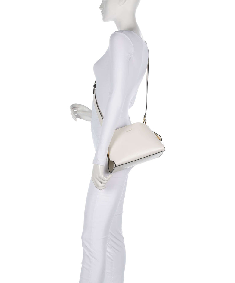 Coccinelle Tylde Calf Crossbody bag pearl