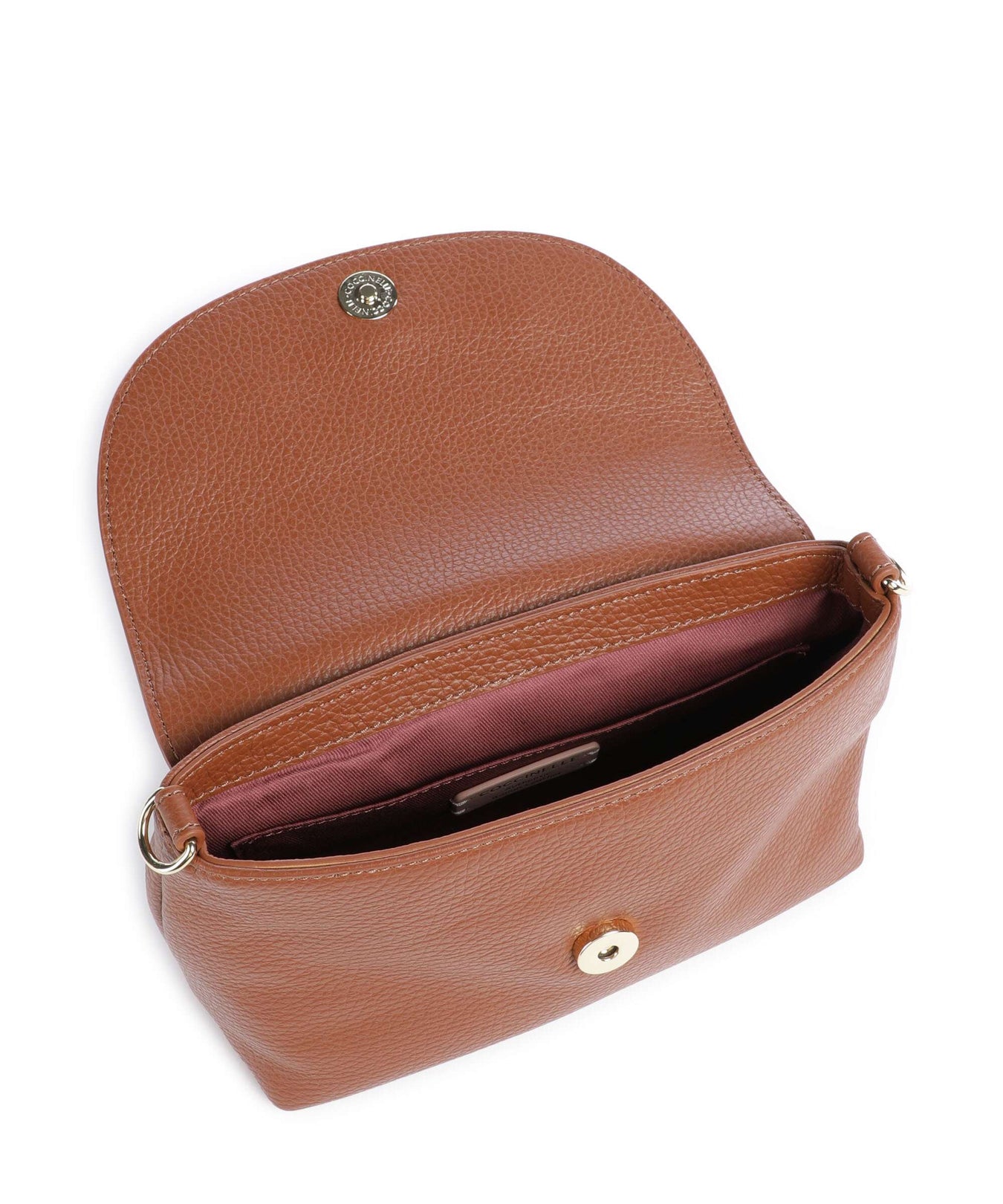 Coccinelle Paulina Crossbody bag cognac