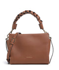 Coccinelle Boheme Grana Double Handbag cognac/noir