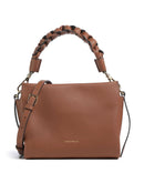 Coccinelle Boheme Grana Double Borsa a mano cognac/noir