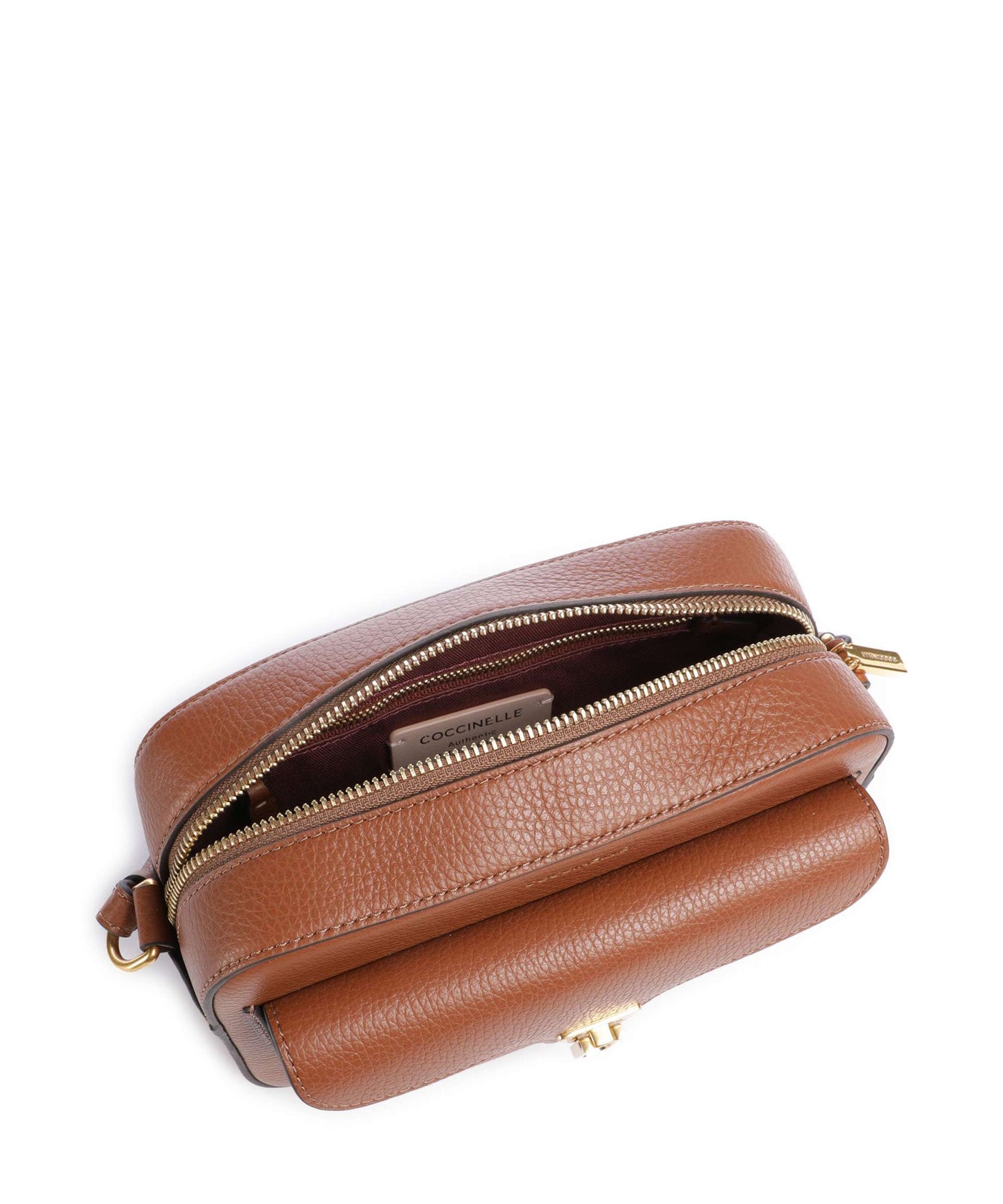 Coccinelle Beat Soft Crossbody bag cognac